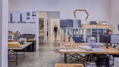 Interior image of a workspace at MEIXNER SCHLÜTER WENDT