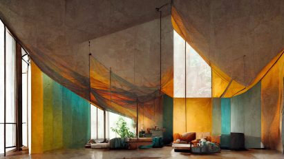 Midjourney interior architecture image