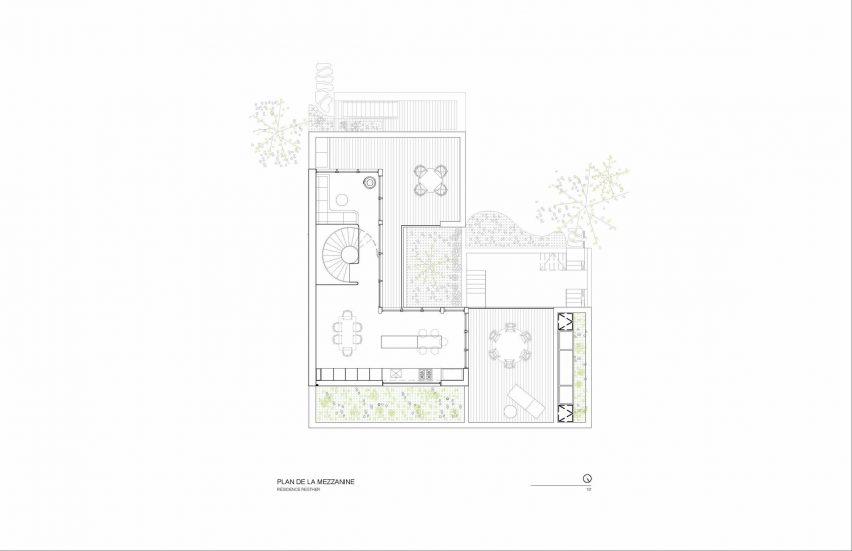 Mezzanine floor plan