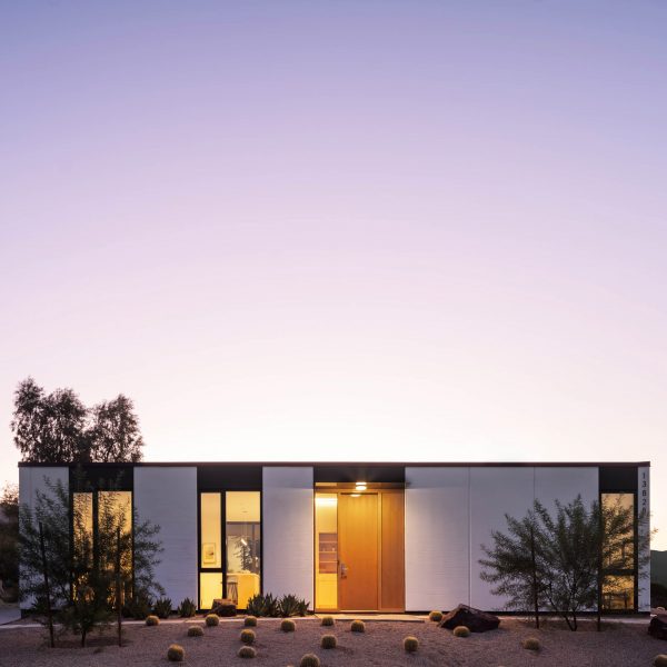 3D-printed house