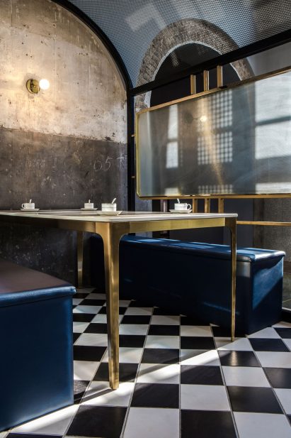 Dining area inside Jinxing cultural centre by Aurelien Chen