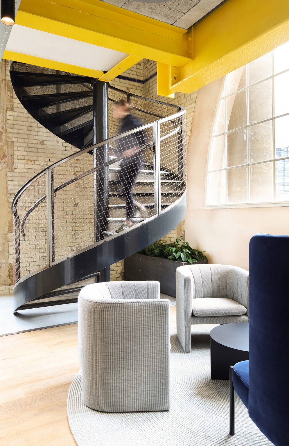 MoreySmith celebrates tram generator building's industrial past in new workspace fit out