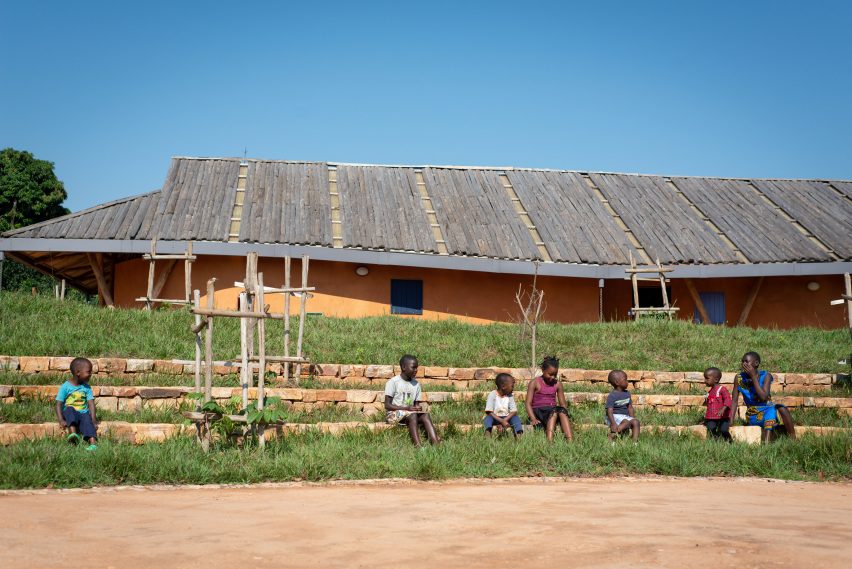 Exterior of the Mustardseed Junior School in Uganda by Localworks