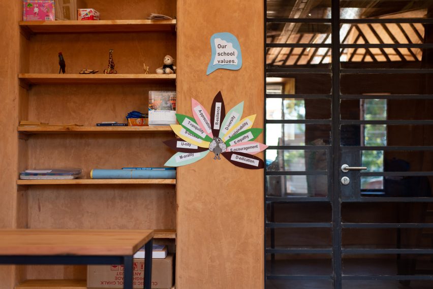 Interior of the Mustardseed Junior School in Uganda by Localworks