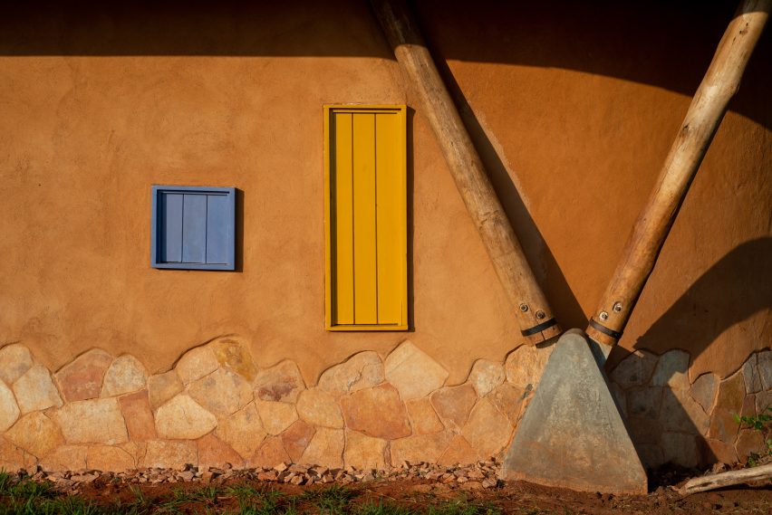 Exterior of the Mustardseed Junior School in Uganda by Localworks