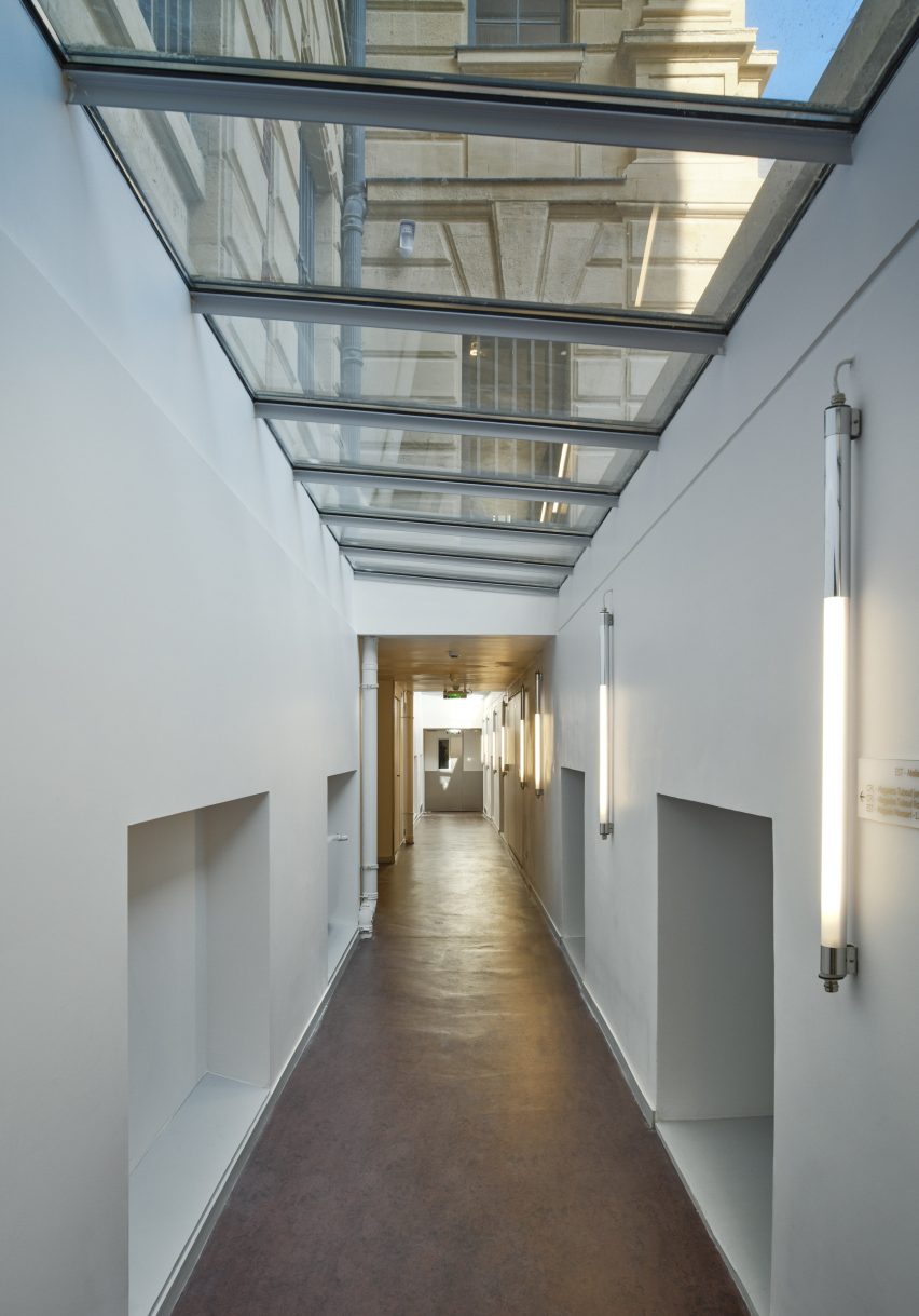 Interior of National Library by Bruno Gaudin Architectes
