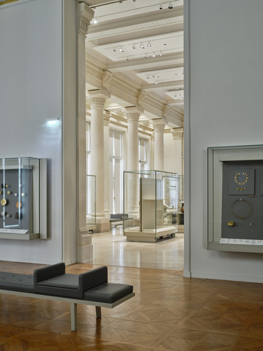 Interior of National Library by Bruno Gaudin Architectes