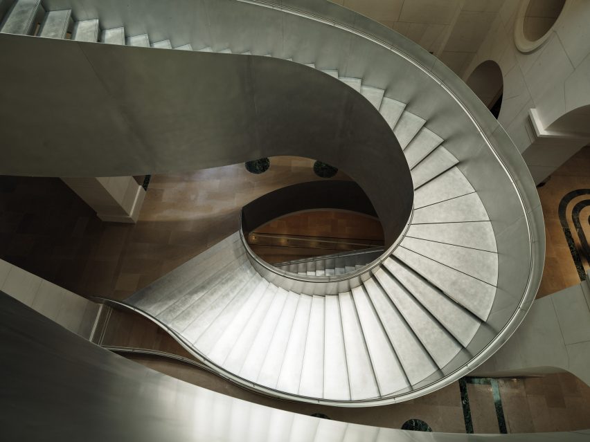 Interior of National Library by Bruno Gaudin Architectes