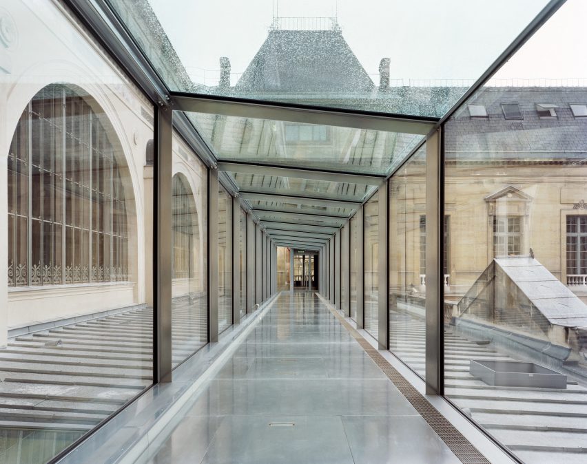 Interior of National Library by Bruno Gaudin Architectes