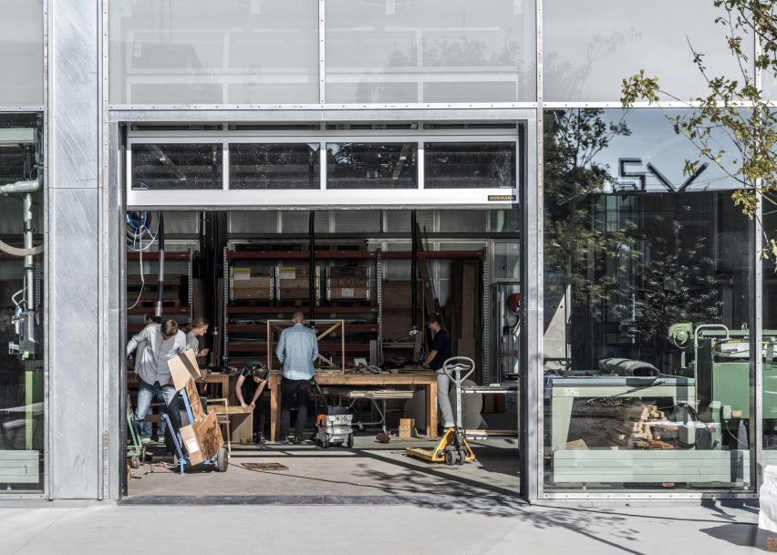 Workshops at New Aarch, the new Aarhus School of Architecture building by Adept