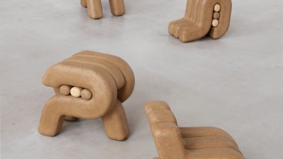 Nontalo Kids stool by Eneris Collective and NaifactoryLAB