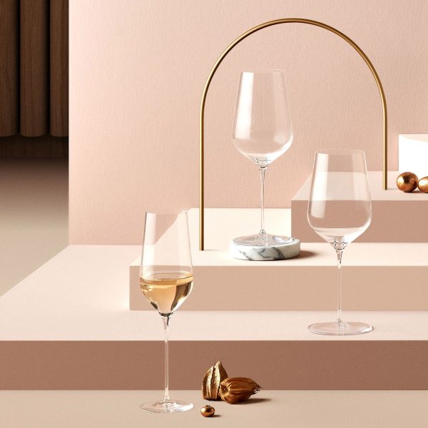 Stem Zero Trio collection of glassware by Nude