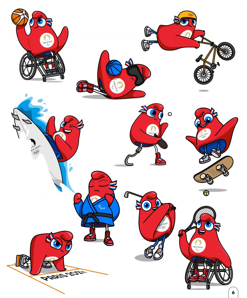 Paris 2024 mascots