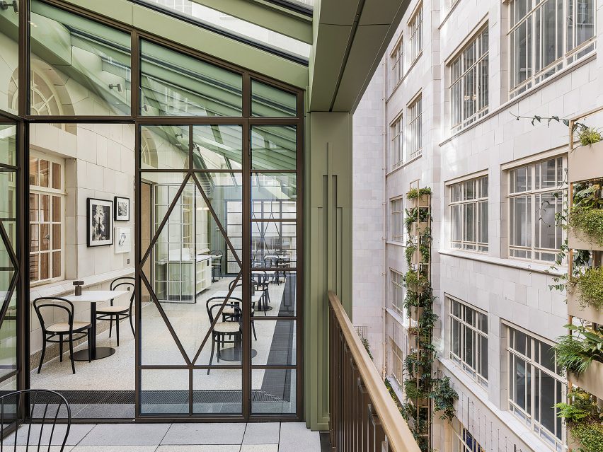 PDP refurbishes art deco office block with jewel-like extensions in glass and steel