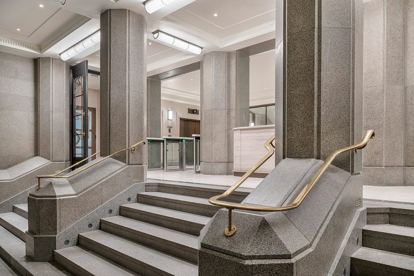 PDP refurbishes art deco office block with jewel-like extensions in glass and steel
