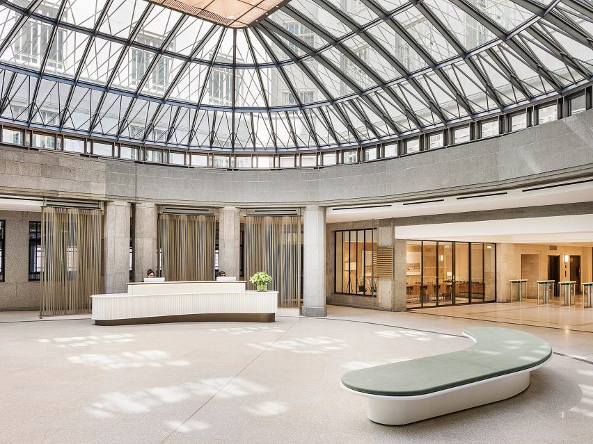 PDP refurbishes art deco office block with jewel-like extensions in glass and steel