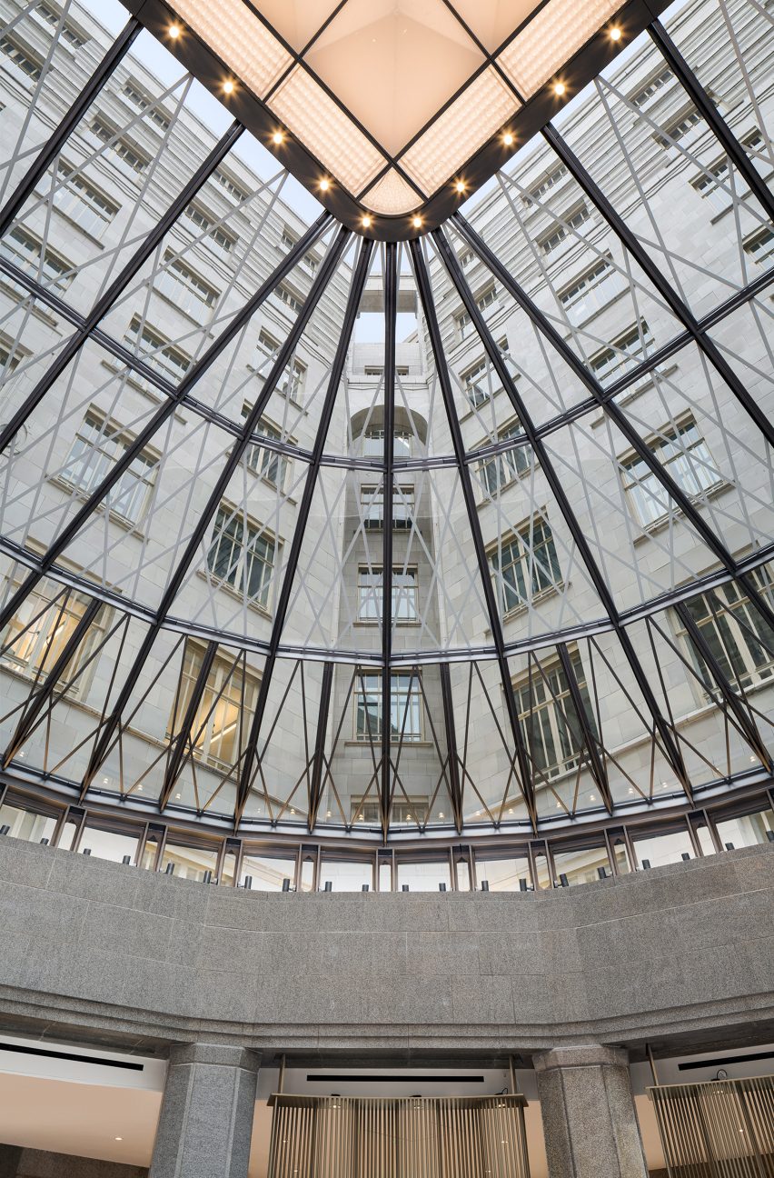 PDP refurbishes art deco office block with jewel-like extensions in glass and steel