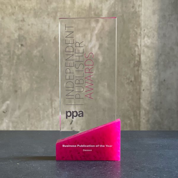 Dezeen named best business publication at PPA Awards
