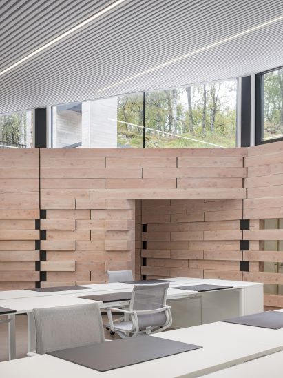 Interior of Quarry Studios that has won the RIAS Andrew Doolan Best Building in Scotland Award for 2022