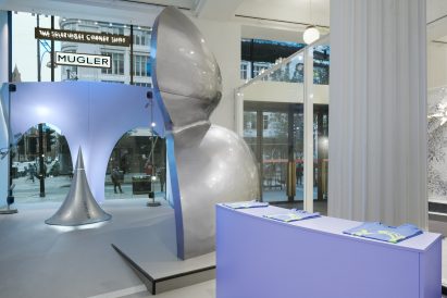 Random Studio creates "giant fragments of a woman's body" for Mugler pop-up at Selfridges