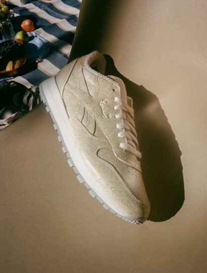 Parchment coloured shoes