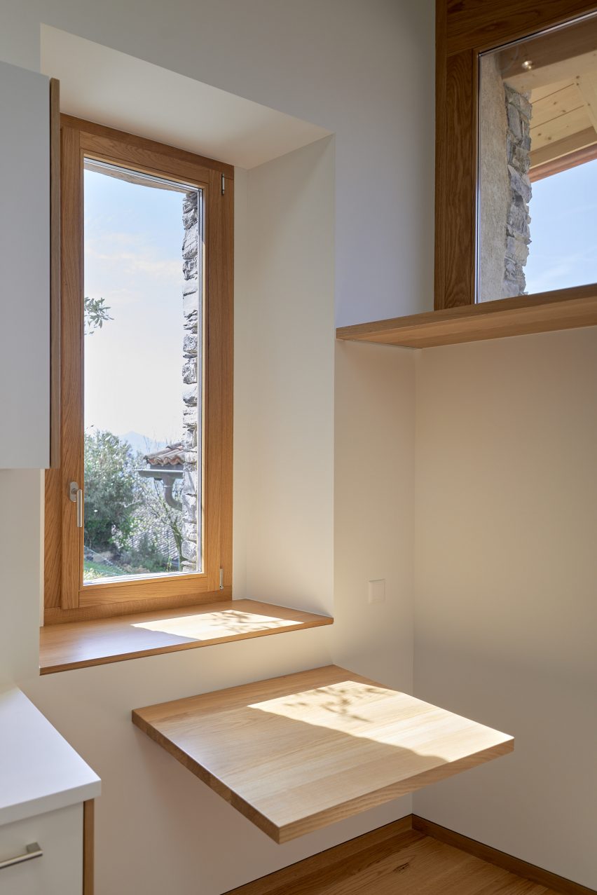 Window in Rustic Renovation by Enrico Sassi