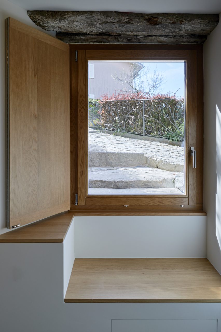 Window to replace the former door