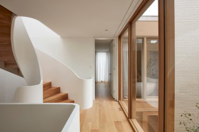 Sculptural staircase