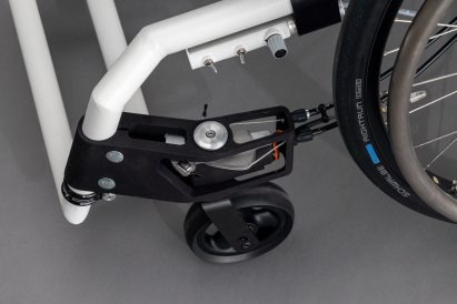 Wheels of a wheelchair