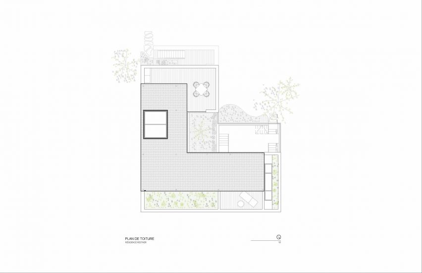 Roof floor plan