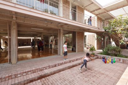 Multi-purpose courtyard 