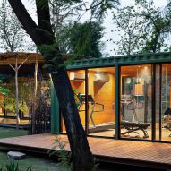 Exterior image of The Container House