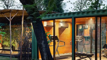 Exterior image of The Container House