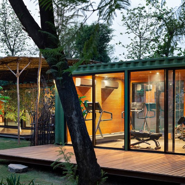 Exterior image of The Container House