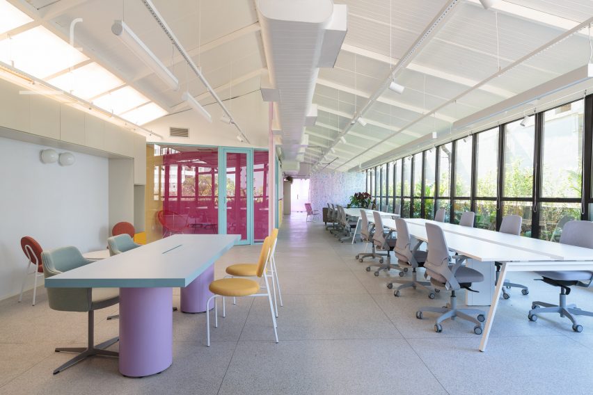 Studio space on top floor