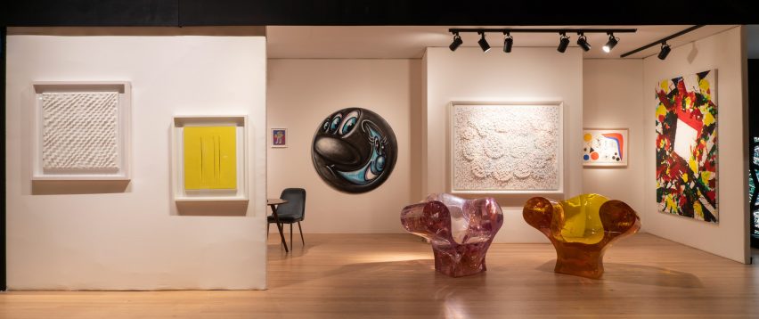 "Salon Art + Design has continued to differentiate itself from other fairs by including a highly curated mixture of historic and contemporary collective design and fine art," said the fair.