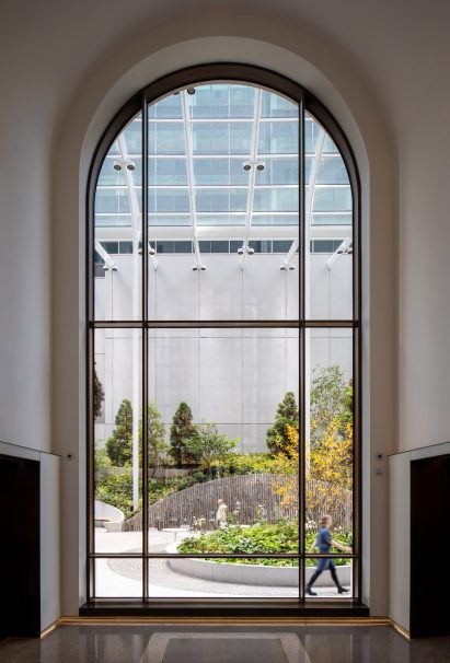 Large window in Chippendale building renovation