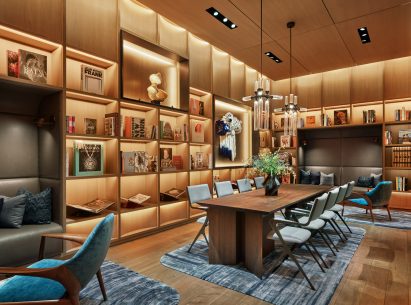 Rockwell Group interior in Chippendale Building