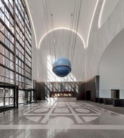 Chippendale new lobby Gensler