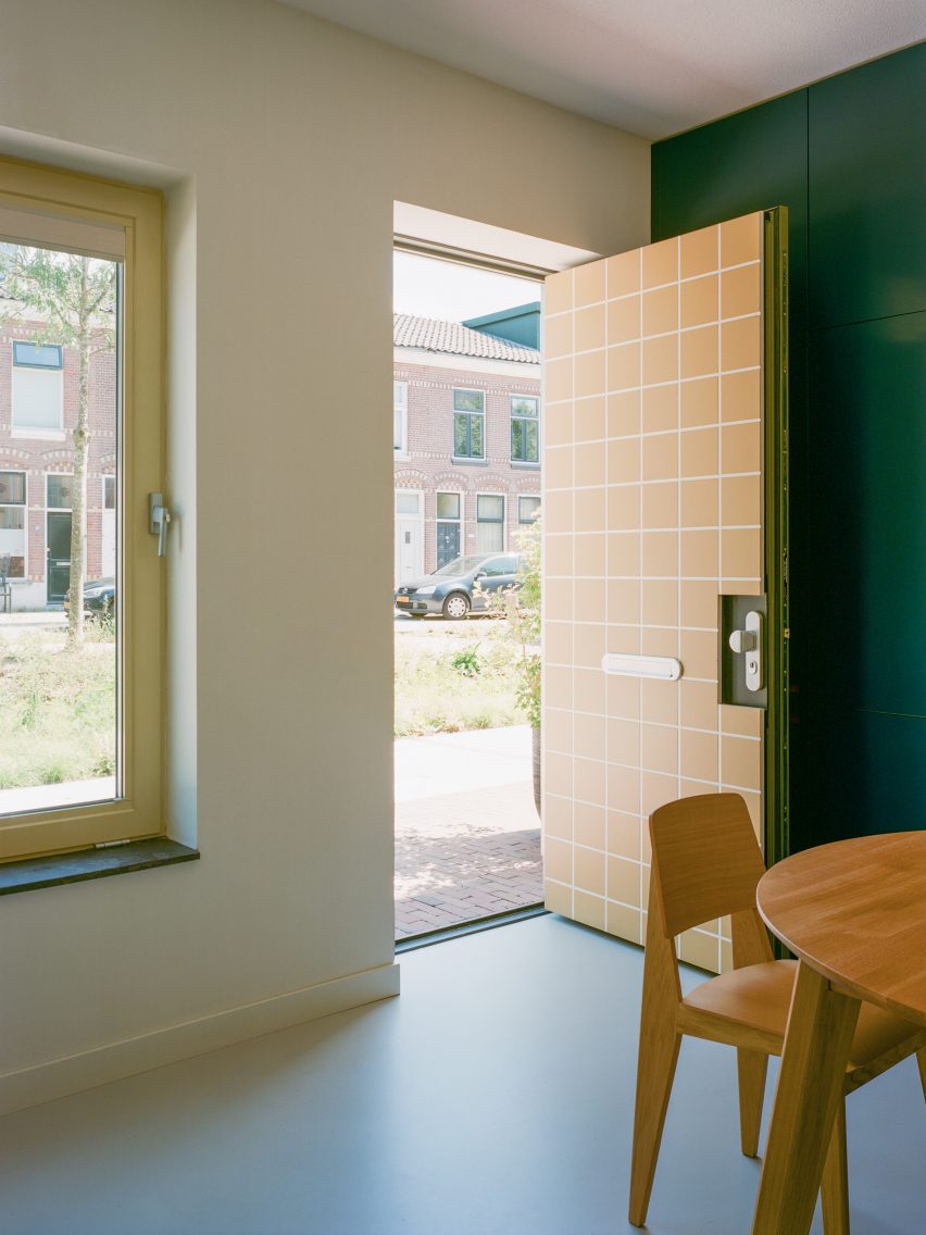 Space Encounters enlivens Utrecht apartment blocks with varied materials and finishes