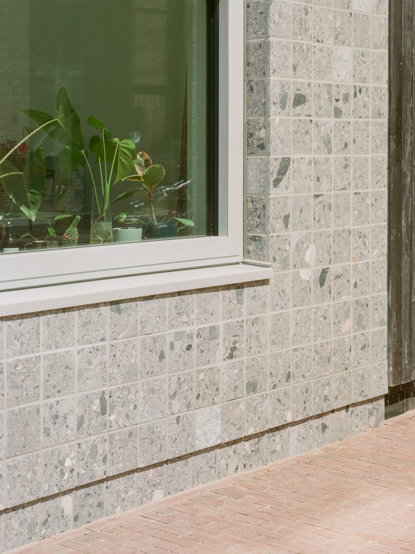 Space Encounters enlivens Utrecht apartment blocks with varied materials and finishes