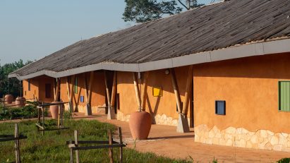 Exterior of the Mustardseed Junior School in Uganda by Localworks