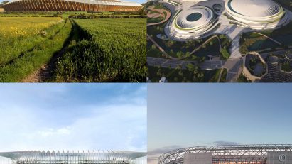 Four upcoming sports stadiums