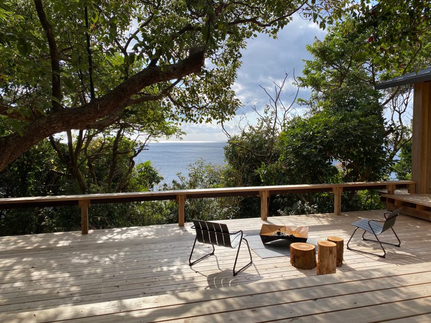 Exterior of Sumu Yakushima co-operative housing by Tsukasa Ono