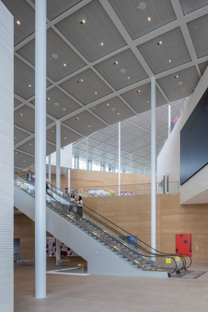 Circulation space inside Sydney Modern