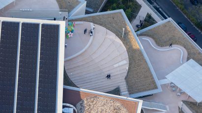Roofscape of Sydney Modern by SANAA