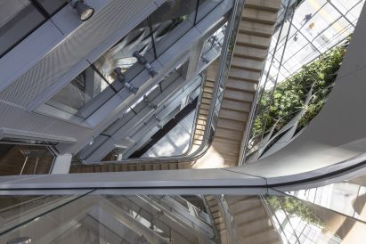 BIG Telus Sky skyscraper Alberta interior