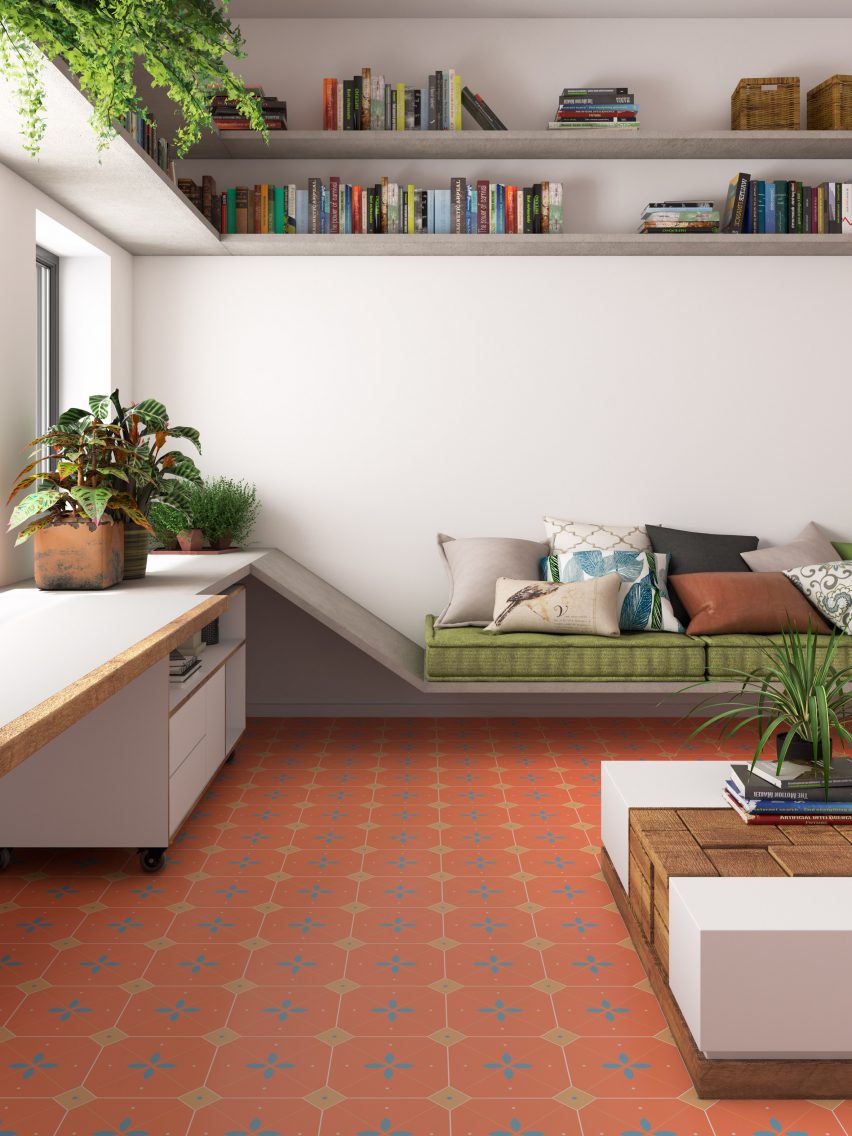 Floor tiles from Cevica