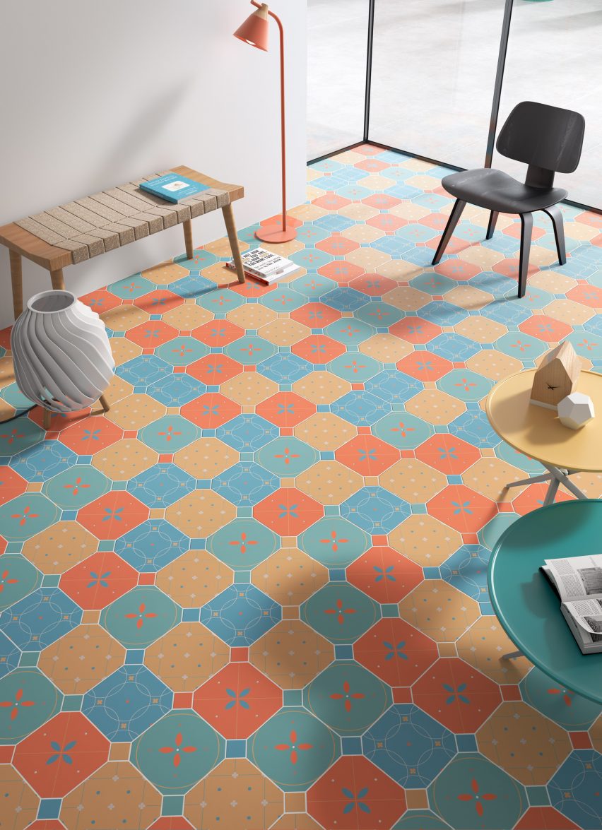 Cevica colourful tiles