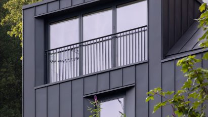 Exterior of The Den house by Technique